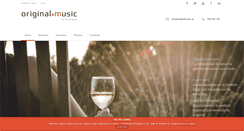 Desktop Screenshot of originalmusic.es